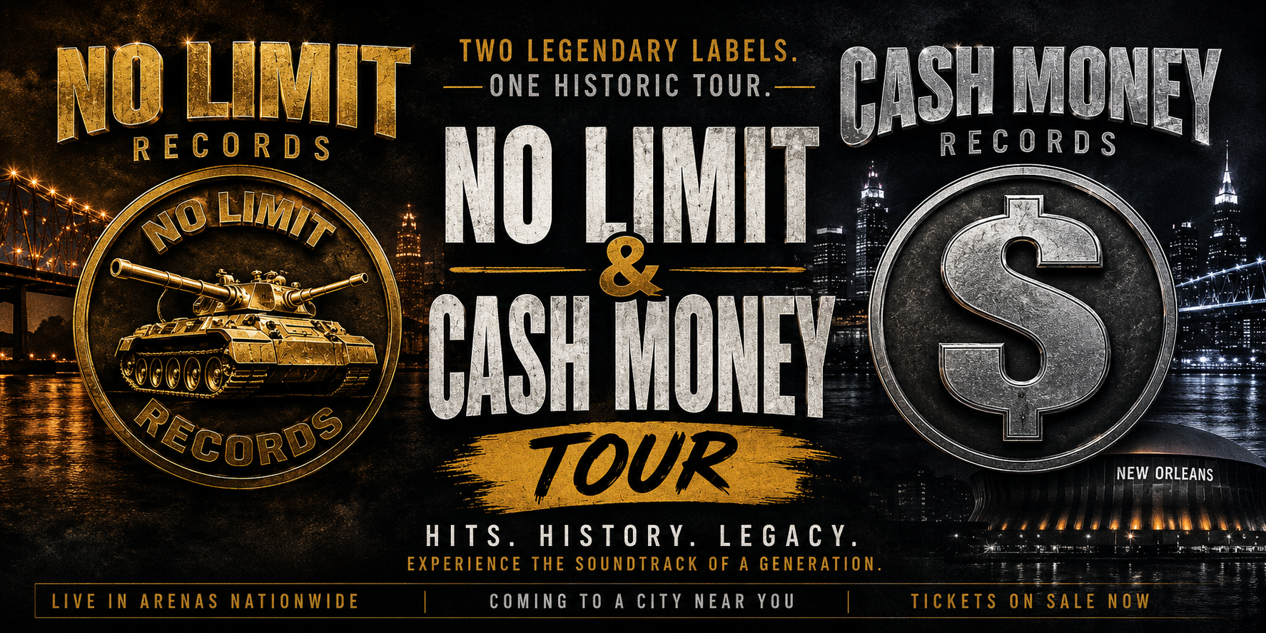 No Limit Meets Cash Money: The Tour Hip-Hop Fans Never Thought They’d See