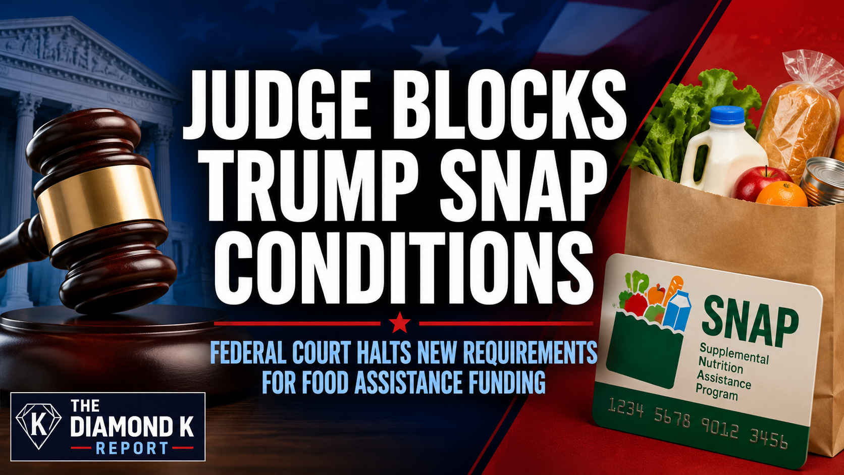 Judge Blocks Trump Administration’s Attempt to Tie SNAP Funding to New Conditions