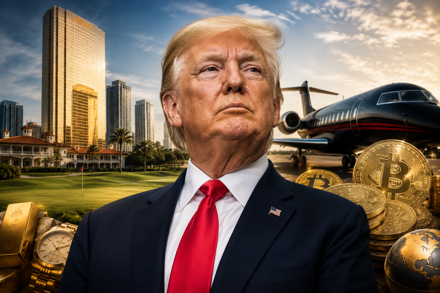 Trump’s 2025 Financial Disclosure Reveals More Than $2.2 Billion in Business Income