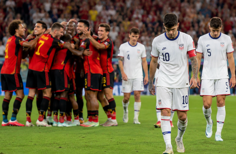 United States Eliminated from the World Cup After 4-1 Loss to Belgium