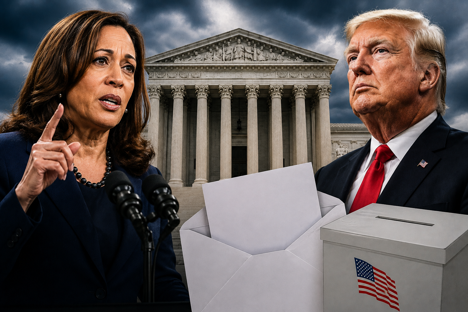 Kamala Harris Sounds Alarm After Supreme Court Mail-Voting Decision: ‘Too Big to Rig’