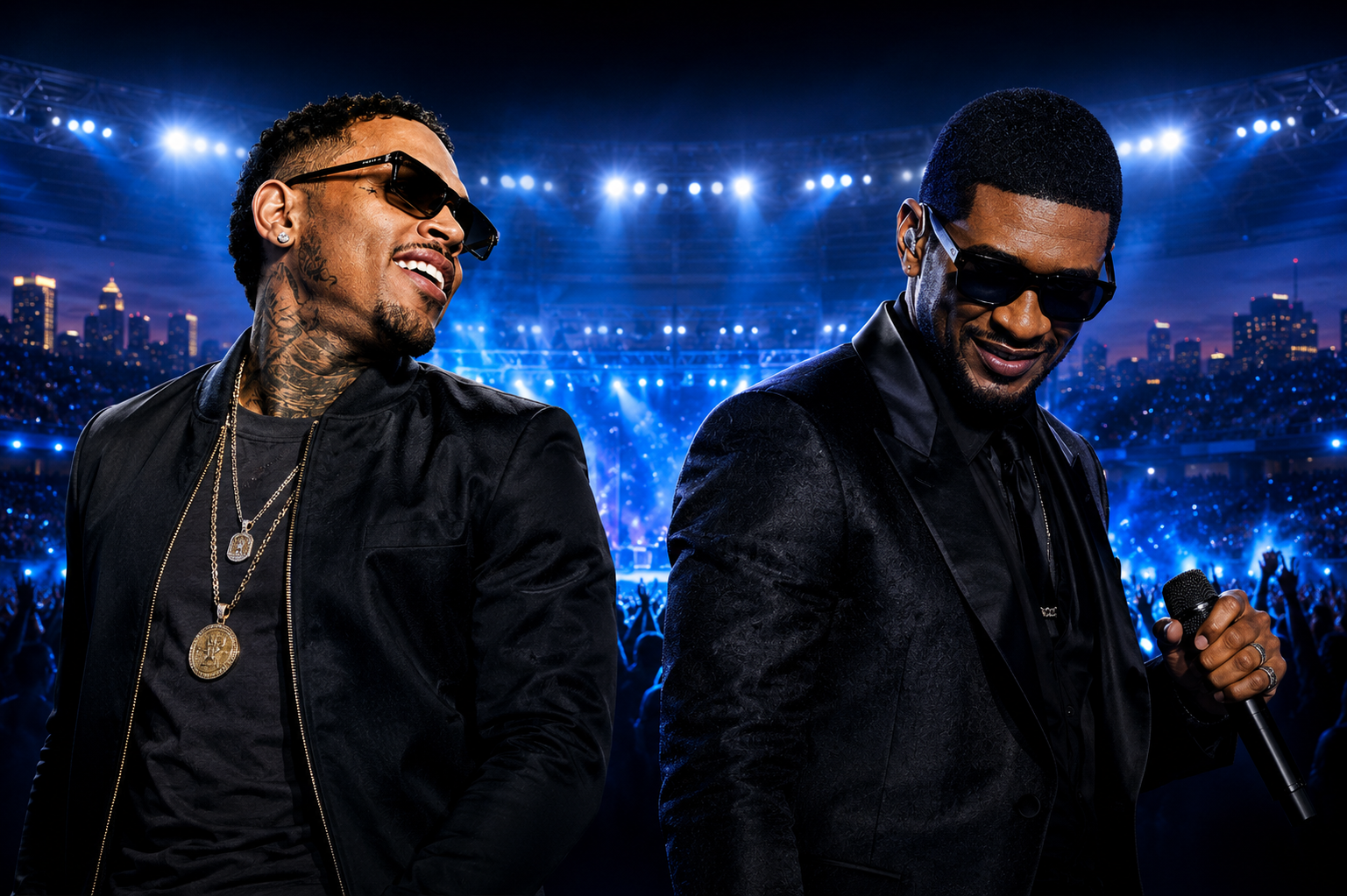 Chris Brown & Usher Bringing The R&B Tour to Baltimore’s M&T Bank Stadium